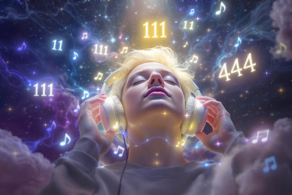 Angel numbers while listening to music
