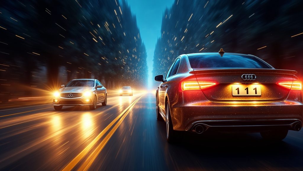 cut off by car with 111 spiritual meaning