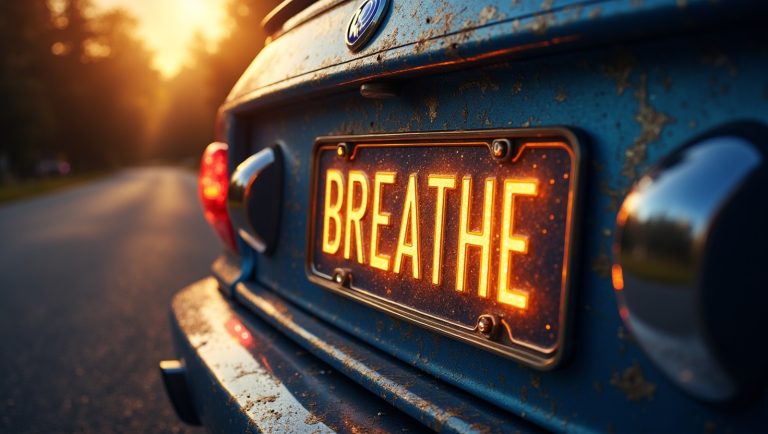 The Meaning Behind Seeing a Vanity Plate That Feels Like It Was Meant for You