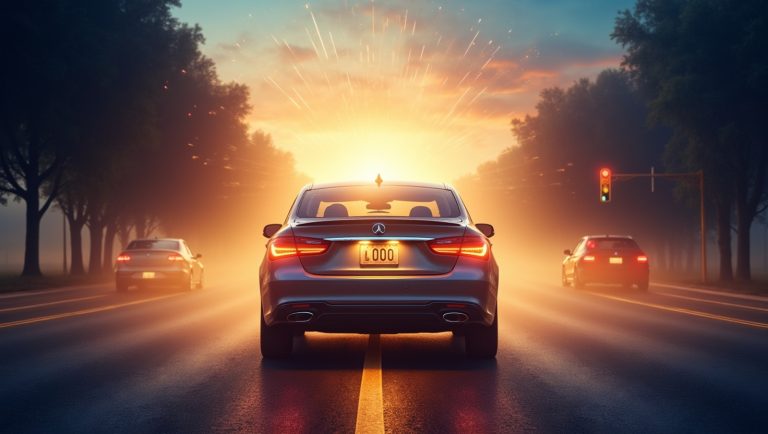 Car Stopped in Front of You With 000 — What That Means Spiritually