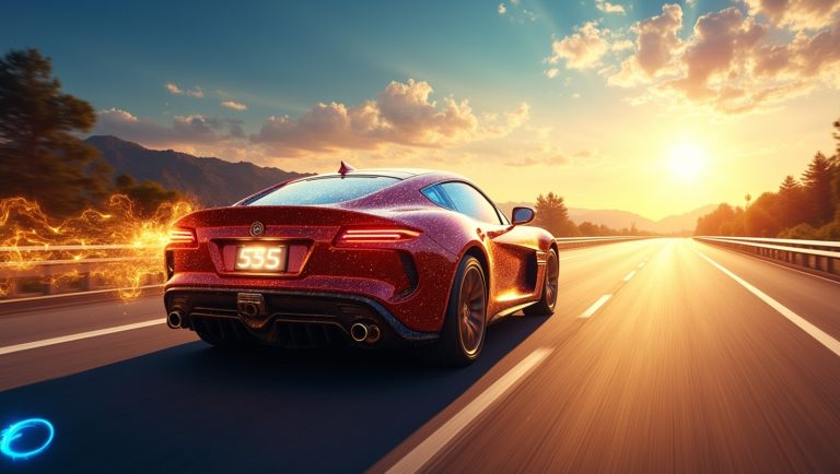 Why You Keep Seeing Angel Numbers on Red Cars