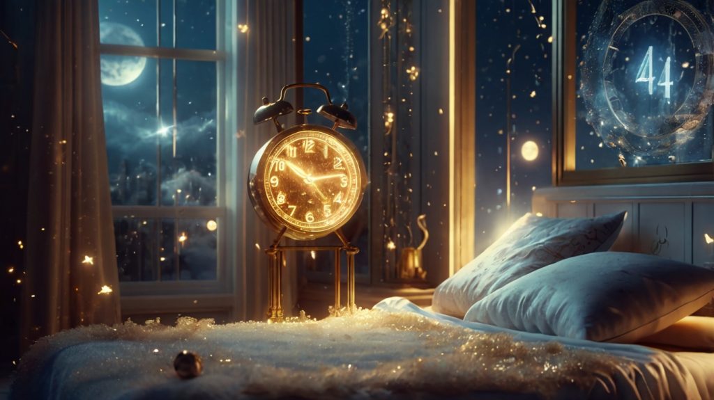 seeing angel numbers before bed meaning