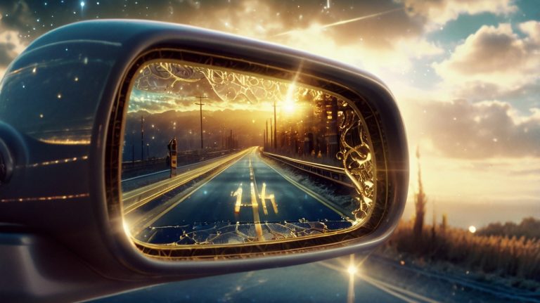 Seeing Angel Numbers in Your Rearview Mirror? Here’s the Deeper Meaning