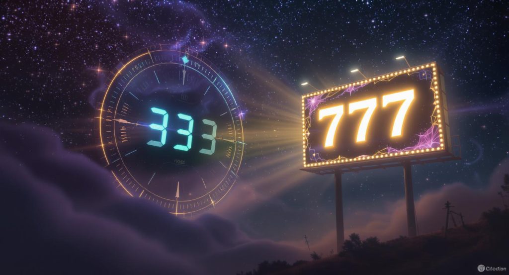 Same angel number in two places