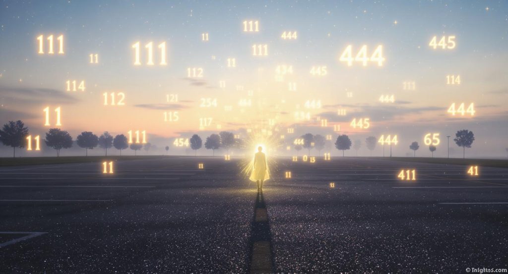 angel numbers in the same parking lot