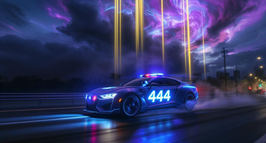 angel numbers on emergency vehicles