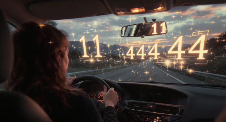 Why You Keep Seeing Angel Numbers When You’re Driving Alone