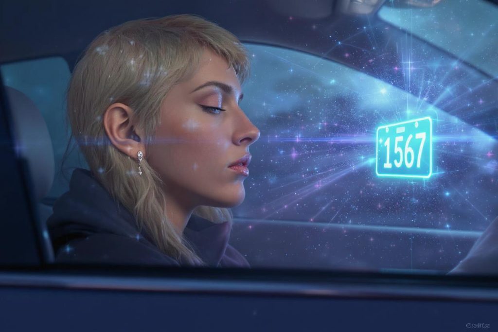 angel numbers when not thinking